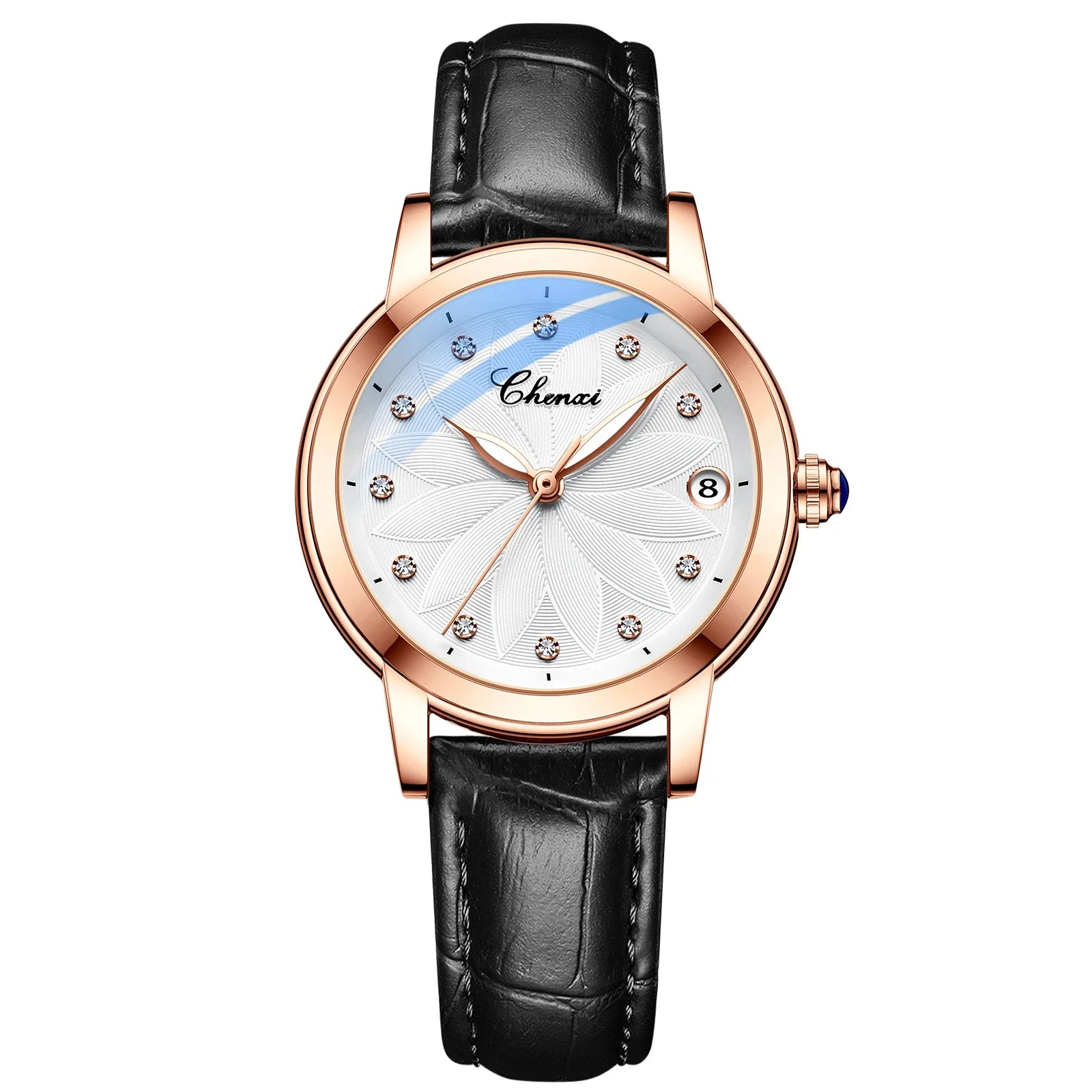 2024 CHENXI 8833 Women Automatic Mechanical Watch Top Brand Luxury Wrist Watch Waterproof Female Leather Business Clock