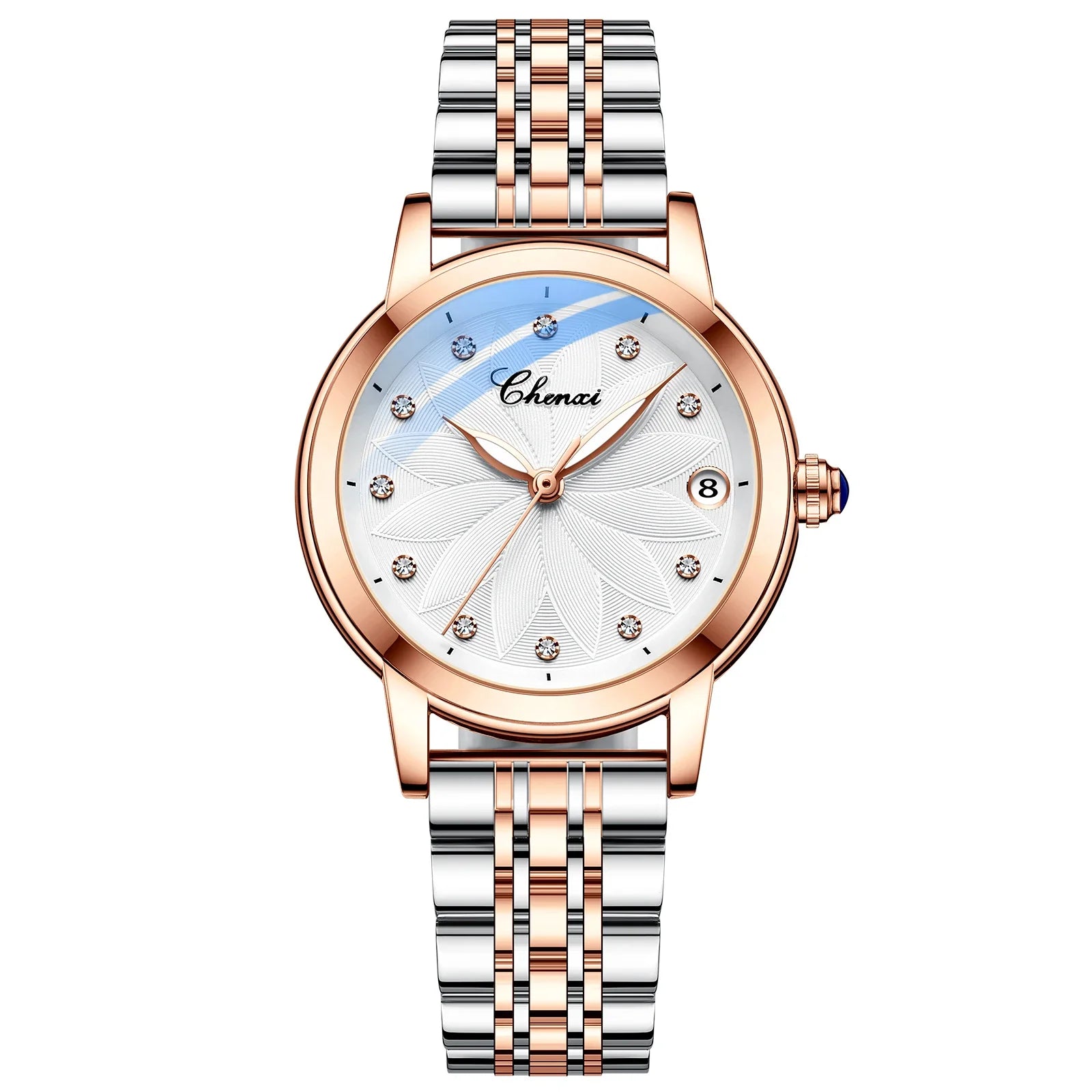 2024 CHENXI 8833 Women Automatic Mechanical Watch Top Brand Luxury Wrist Watch Waterproof Female Leather Business Clock