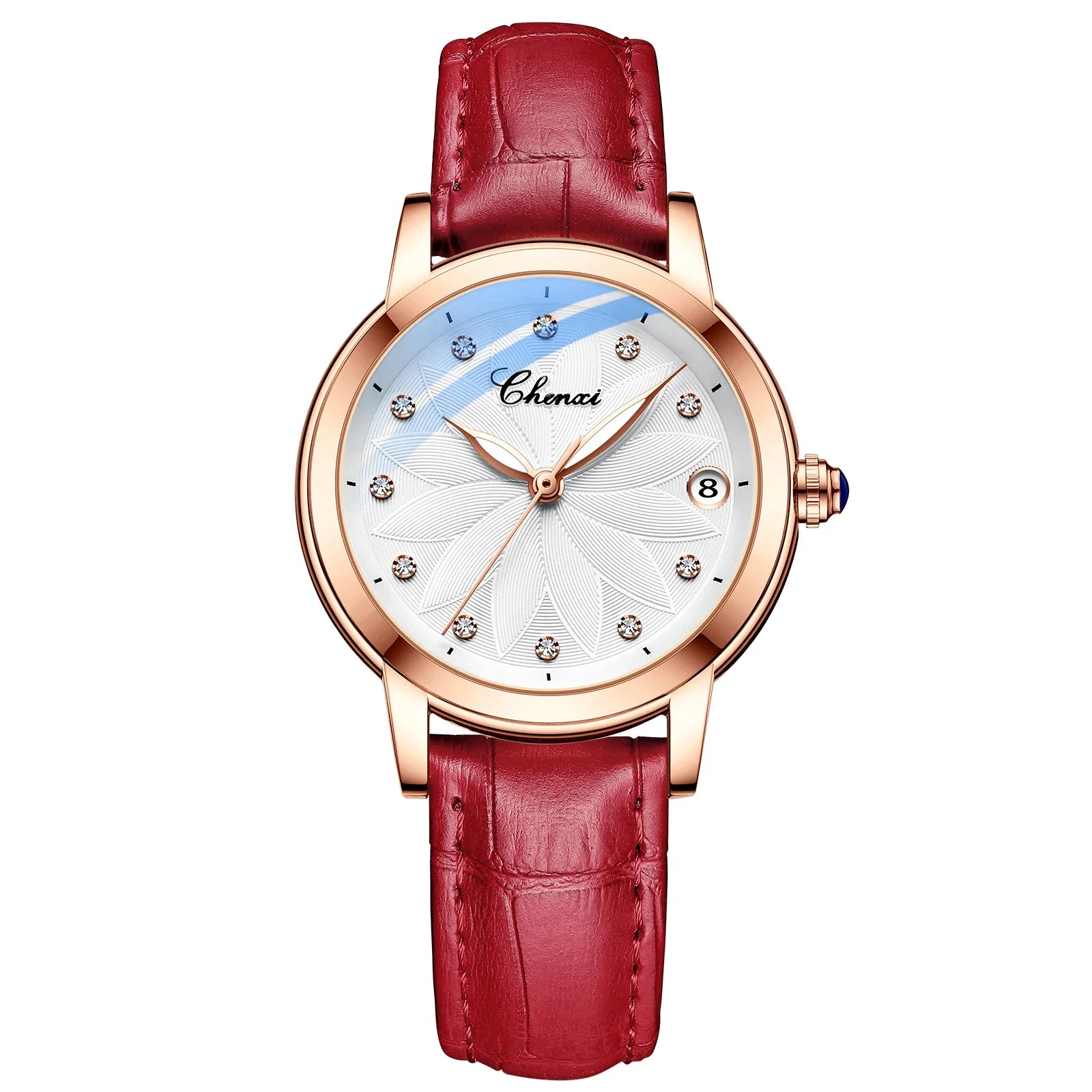 2024 CHENXI 8833 Women Automatic Mechanical Watch Top Brand Luxury Wrist Watch Waterproof Female Leather Business Clock