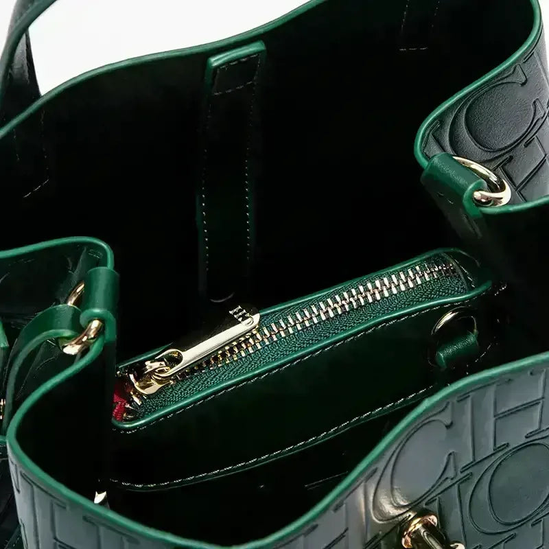 Charm Script Crossbody