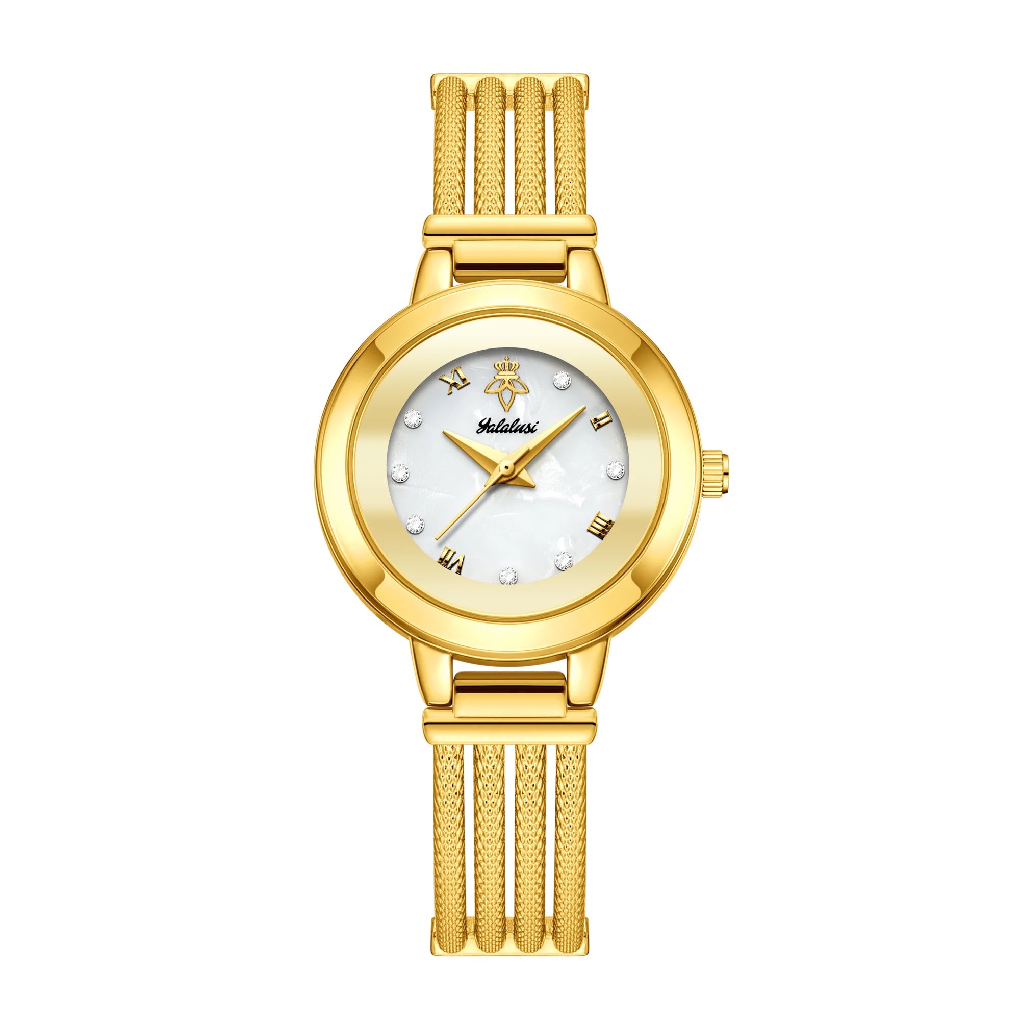 Golden Crystal Watch