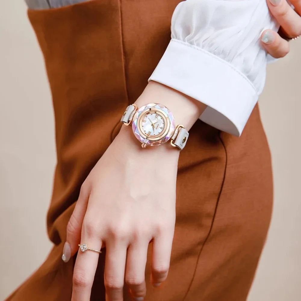 Rose Crystal Watch
