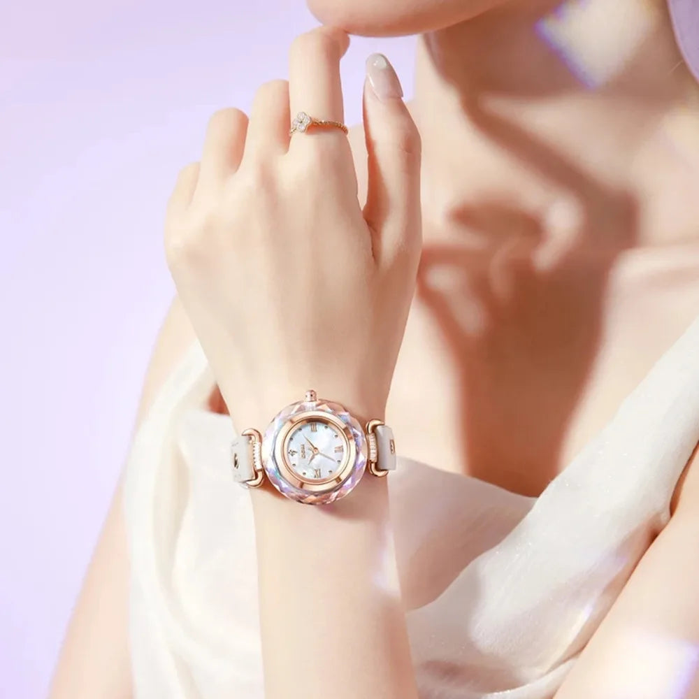 Rose Crystal Watch