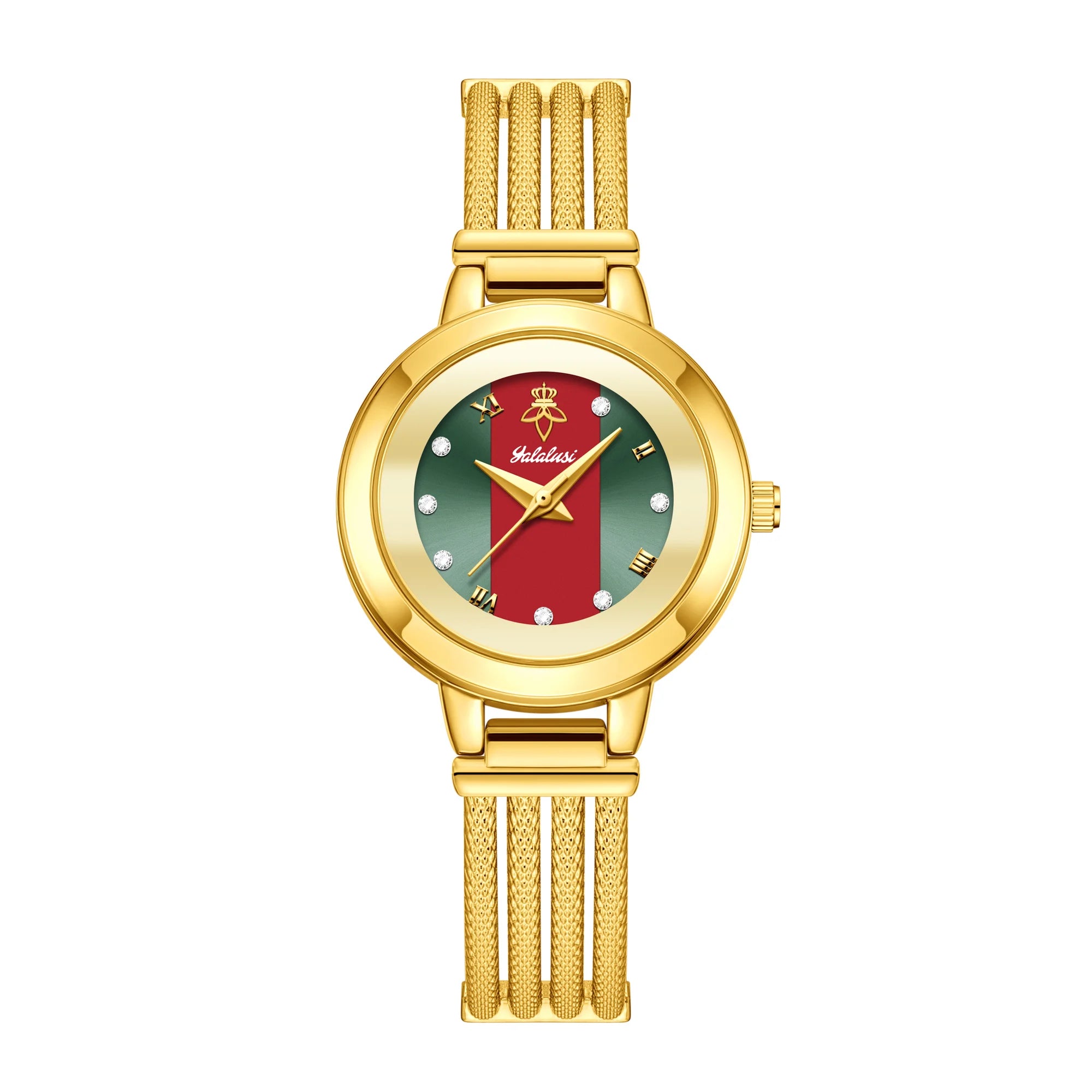 Golden Crystal Watch