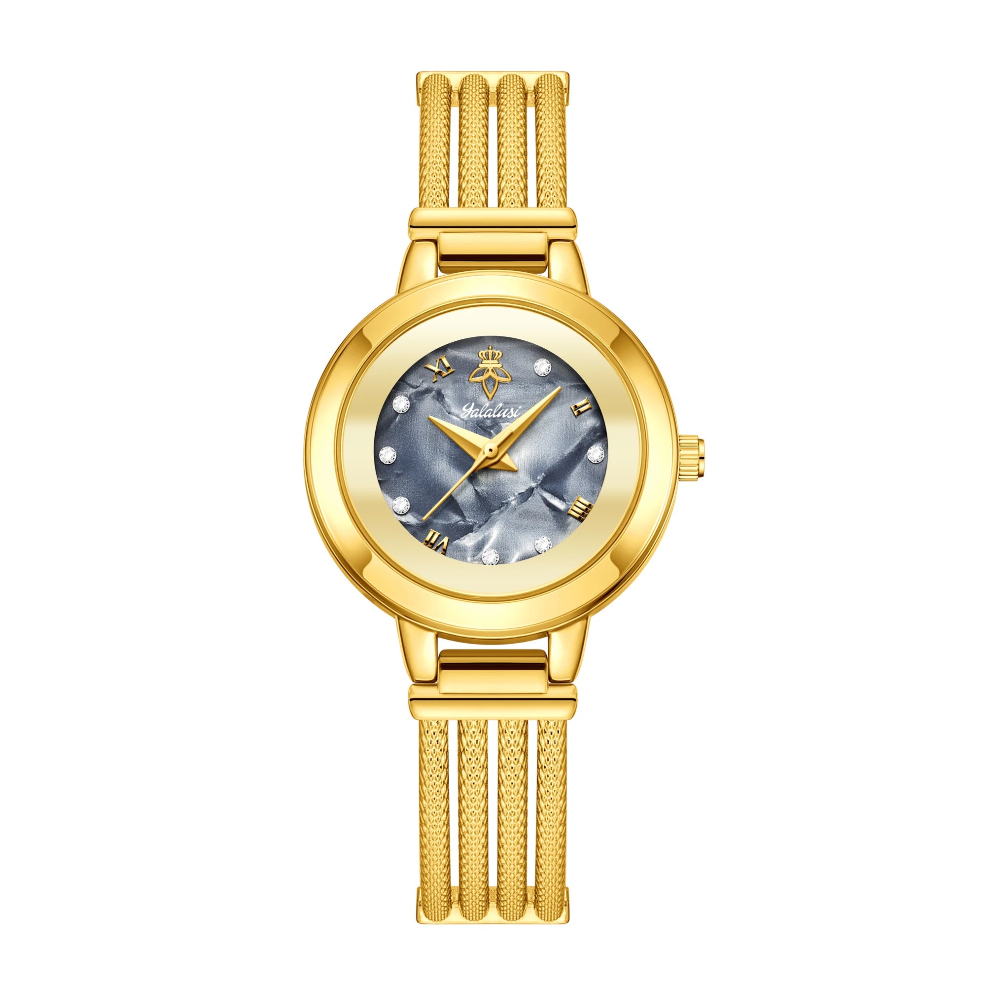 Golden Crystal Watch