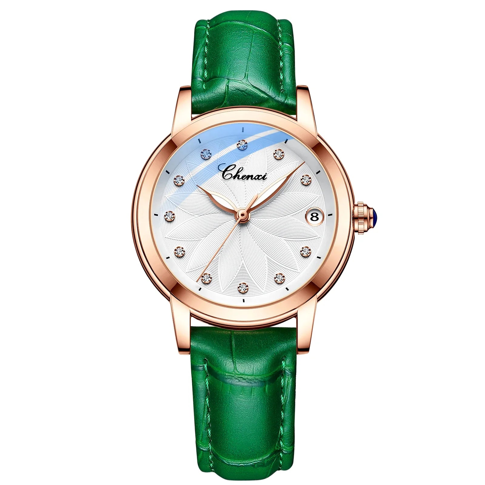 2024 CHENXI 8833 Women Automatic Mechanical Watch Top Brand Luxury Wrist Watch Waterproof Female Leather Business Clock